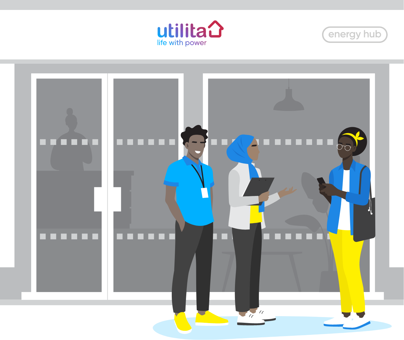 A Utilita energy store shopfront